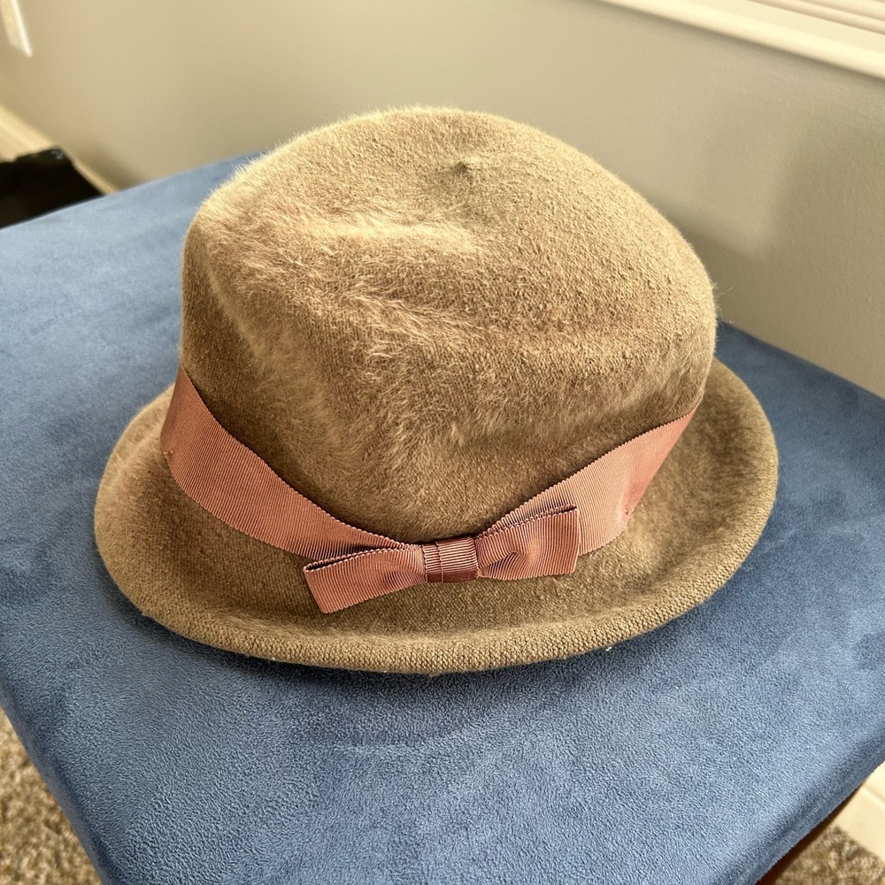 VNTG Kangol Brown Wool Hat - Picture 8 of 12